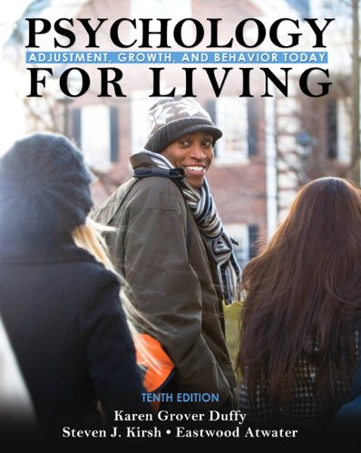 Beispielbild fr Psychology for Living: Adjustment, Growth, and Behavior Today zum Verkauf von Campus Bookstore