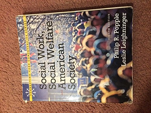 Beispielbild fr Social Work, Social Welfare and American Society (8th Edition) zum Verkauf von Hawking Books