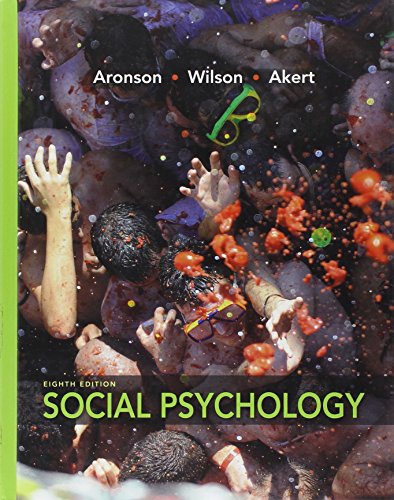 9780205796625: Social Psychology (8th Edition)