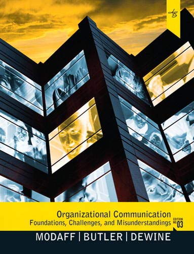 Beispielbild fr Organizational Communication : Foundations, Challenges, and Misunderstandings zum Verkauf von Better World Books