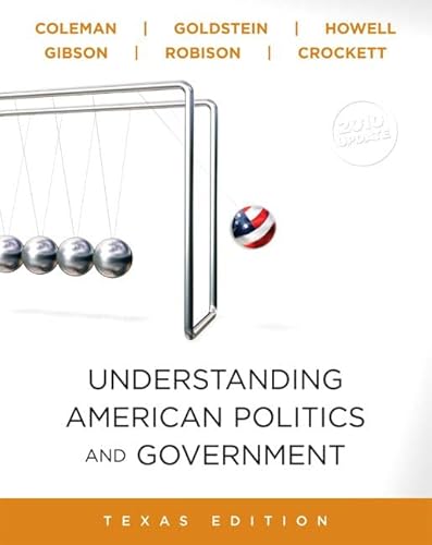 9780205798285: Understanding American Politics and Government Texas Edition 2010 Update