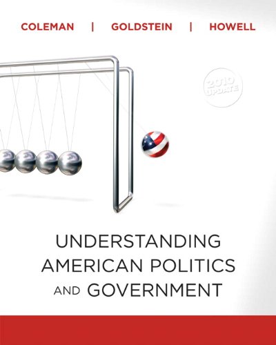 Imagen de archivo de Understanding American Politics and Government, 2010 Update Edition (Paperback) a la venta por HPB-Red