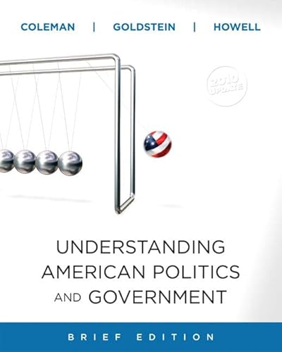 Imagen de archivo de Understanding American Politics and Government, 2010 a la venta por HPB-Red
