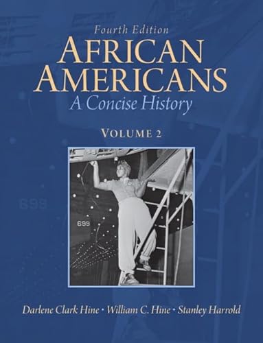 Beispielbild fr African Americans Vol. 2 : A Concise History zum Verkauf von Better World Books