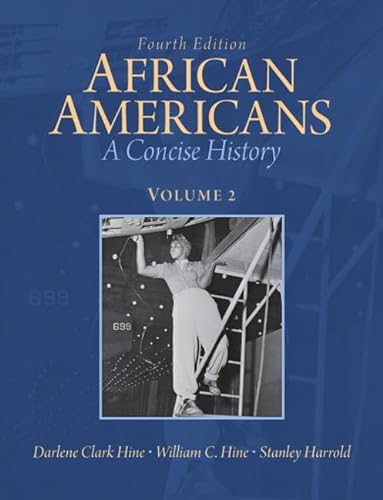 Stock image for African Americans Vol. 2 : A Concise History for sale by Better World Books