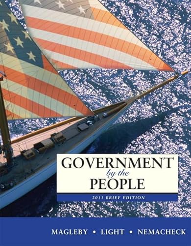 Imagen de archivo de Government by the People, 2011 Brief Edition a la venta por Wonder Book