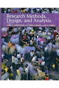 9780205810352: Research Methods, Design, and Analysis
