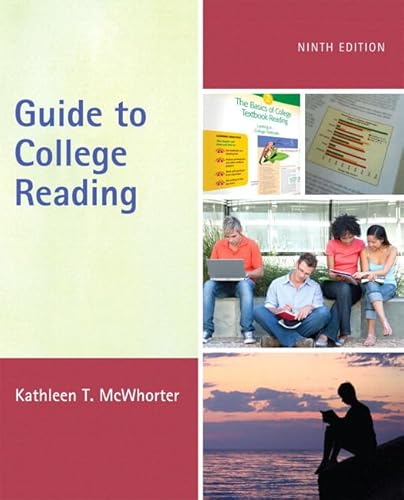 Beispielbild fr Guide to College Reading zum Verkauf von Better World Books