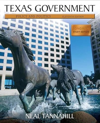 Stock image for Texas Government : Policy and Politics for sale by Better World Books