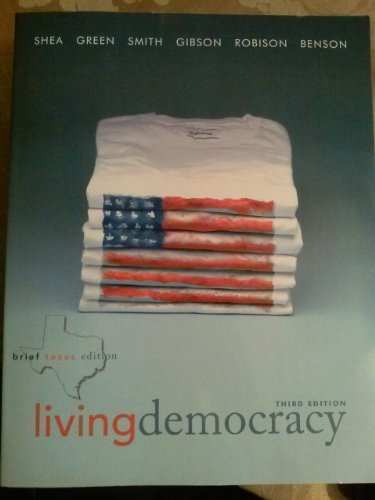 Imagen de archivo de Living Democracy: Texas Edition a la venta por HPB-Red