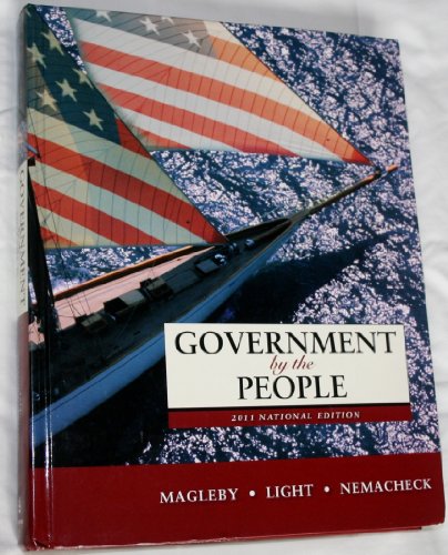 9780205828401: Government by the People, 2011 National Edition (24th Edition)