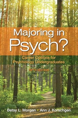 Imagen de archivo de Majoring in Psych?: Career Options for Psychology Undergraduates a la venta por SecondSale