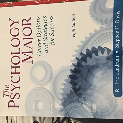 Stock image for The Psychology Major: Career Options and Strategies for Success (5th Edition) for sale by Ergodebooks