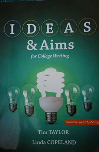 Imagen de archivo de IDEAS and Aims a la venta por Better World Books