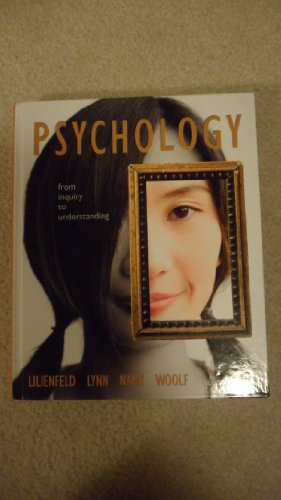 Beispielbild fr Psychology: From Inquiry to Understanding zum Verkauf von AwesomeBooks