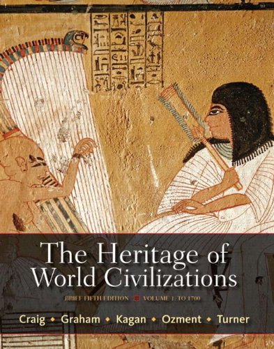 Imagen de archivo de The Heritage of World Civilizations, Volume 1: Brief Edition (5th Edition) a la venta por SecondSale