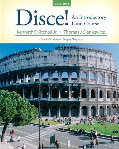Stock image for Disce! An Introductory Latin Course, Volume 2 ; 9780205835713 ; 0205835716 for sale by APlus Textbooks