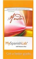 9780205838455: MySpanishLab with Pearson eText -- Access Card -- for AAnda! Curso elemental (multi semester access)