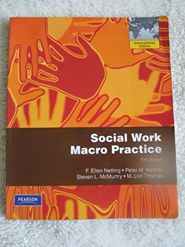 Imagen de archivo de Social Work Macro Practice (5th Edition) a la venta por Mispah books