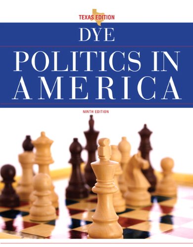 Stock image for Politics in America, Texas Edition (9th Edition) for sale by HPB-Red