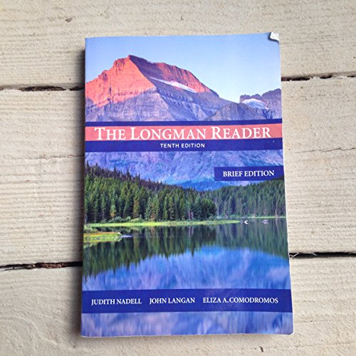 Imagen de archivo de The Longman Reader: Brief Edition (10th Edition) a la venta por Goodwill of Colorado