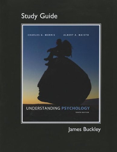 Imagen de archivo de Study Guide for Understanding Psychology a la venta por Eatons Books and Crafts