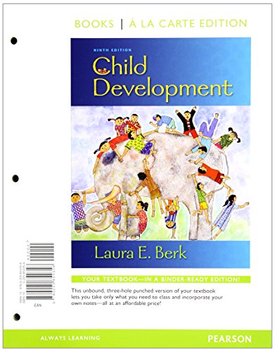 9780205854356: Child Development, Books a la Carte Edition