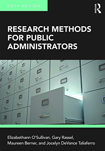 Beispielbild fr Research Methods for Public Administrators zum Verkauf von Revaluation Books