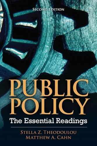 9780205856336: Public Policy: The Essential Readings