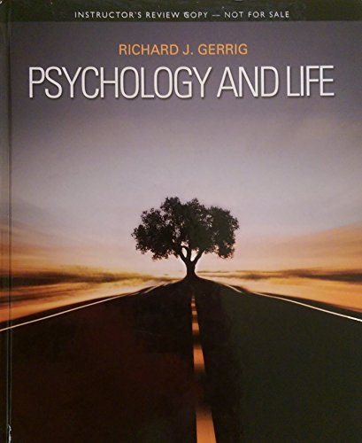 Beispielbild fr Psychology and Life (Mypsychlab) zum Verkauf von HPB-Red