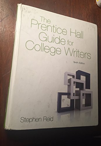 9780205875542: The Prentice Hall Guide for College Writers (10th Edition)