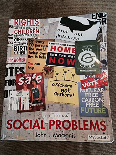 9780205881390: Social Problems: United States Edition