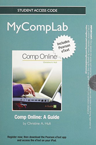 NEW MyCompLab with Pearson eText -- Standalone Access Card -- for College Composition (9780205883332) by Hult, Christine A.; Huckin, Thomas N.