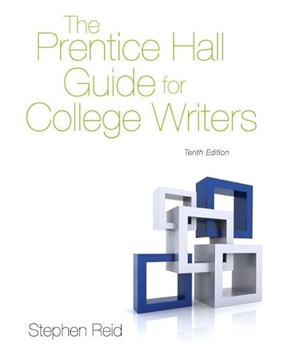 9780205884551: The Prentice Hall Guide for College Writers MyWritingLab Access Code: Includes Pearson Etext