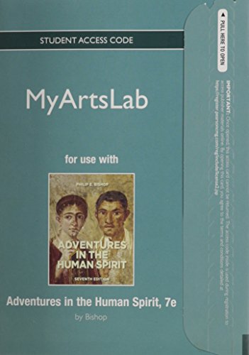 Stock image for NEW MyLab Arts without Pearson eText -- Standalone Access Card -- for Adventures in the Human Spirit (7th Edition) for sale by Iridium_Books