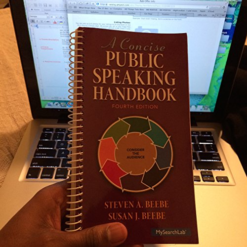 Stock image for A Concise Public Speaking Handbook (4th Edition) for sale by BooksRun