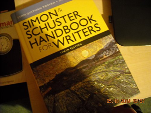 Stock image for Simon & Schuster Handbook for Writers (10th Edition) for sale by SecondSale