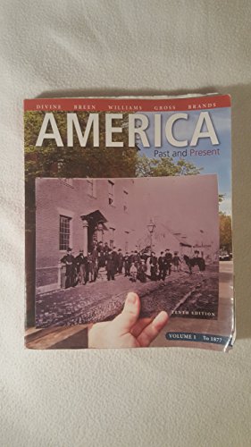 9780205905195: America: Past and Present, Volume 1