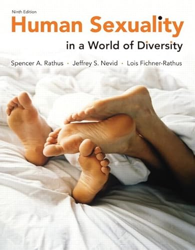 Beispielbild fr Human Sexuality in a World of Diversity (case) (9th Edition) zum Verkauf von SecondSale