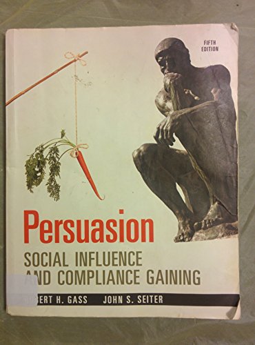 Beispielbild fr Persuasion: Social Influence and Compliance Gaining, 5e zum Verkauf von ThriftBooks-Dallas