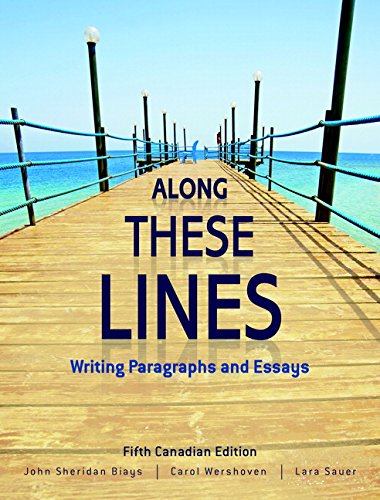 9780205916061: Along These Lines: Writing Paragraphs and Essays, Fifth Canadian Edition (5th Edition)