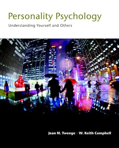 Beispielbild fr Personality Psychology: Understanding Yourself and Others zum Verkauf von BooksRun