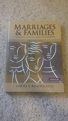 Imagen de archivo de Marriages and Families a la venta por ThriftBooks-Atlanta