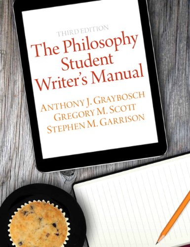 Stock image for The Philosophy Student Writer's Manual for sale by Better World Books
