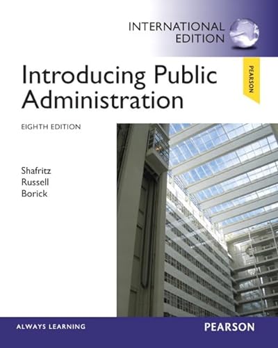 9780205922468: Introducing Public Administration:International Edition