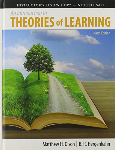 9780205924974: An Introduction to Theories of Learning: Ninth Edition