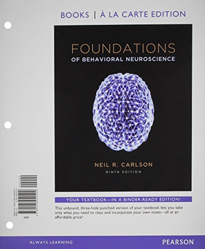 Stock image for Foundations of Behavioral Neuroscience, Books a la Carte Plus NEW MyLab Psychology with eText -- Access Card Package (9th Edition) for sale by HPB-Red