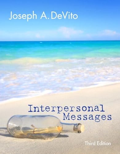 9780205931804: Interpersonal Messages (3rd Edition)