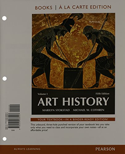 Stock image for Art History Volume 1, Books a la Carte Plus NEW MyLab Arts with eText -- Access Card Package (5th Edition) for sale by SecondSale
