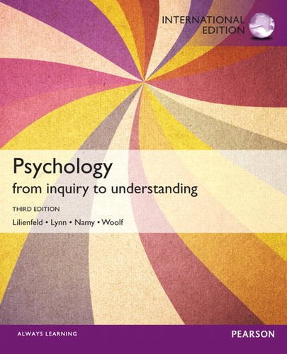 9780205941872: Psychology: From Inquiry to Understanding: International Edition
